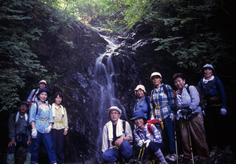 8月7日、丹沢・流れの沢、山旅図鑑