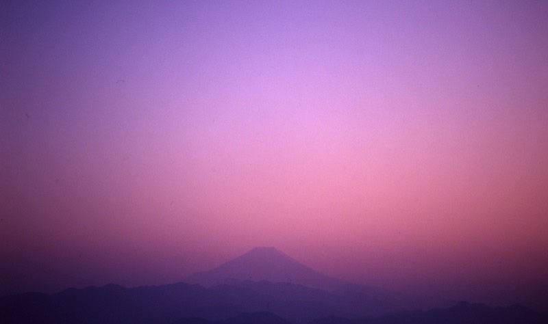 「生藤山」の富士山