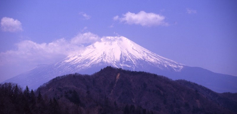 「御正体山」の富士山