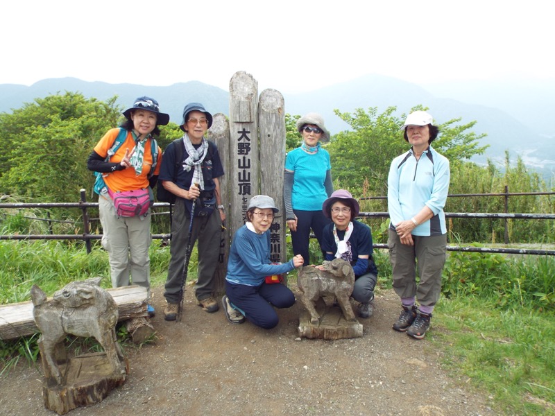 大野山登山