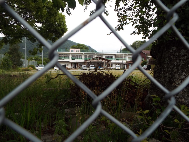 大野山登山、旧・共和小学校