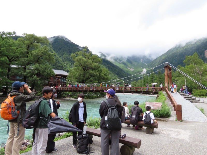 上高地、明神、徳本峠