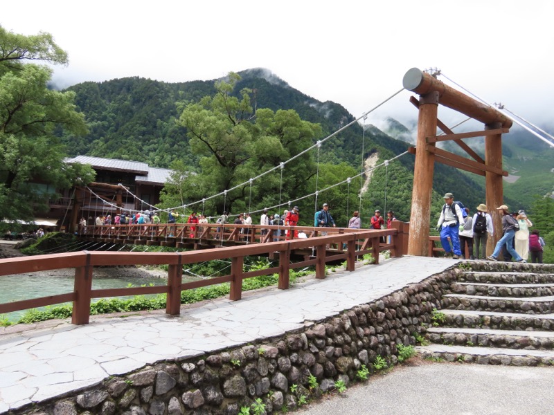 上高地、明神、徳本峠