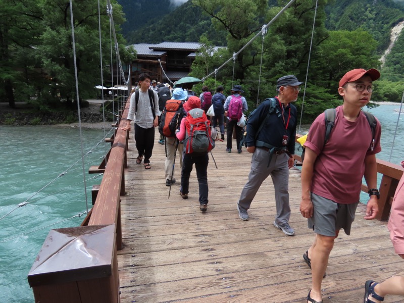 上高地、明神、徳本峠