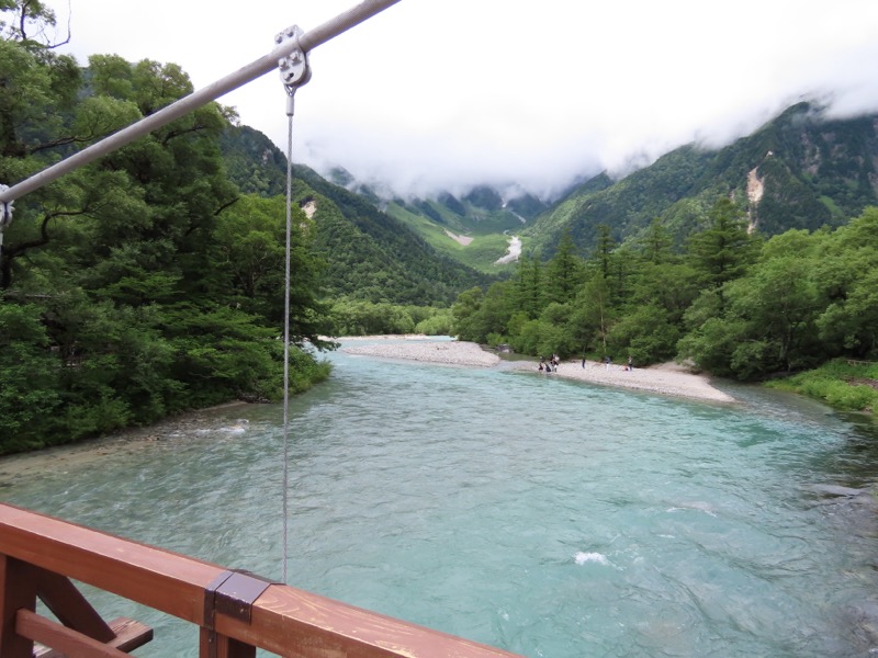 上高地、明神、徳本峠