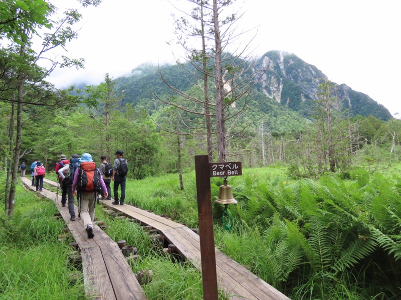 上高地、明神、徳本峠