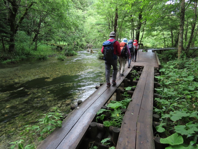 上高地、明神、徳本峠