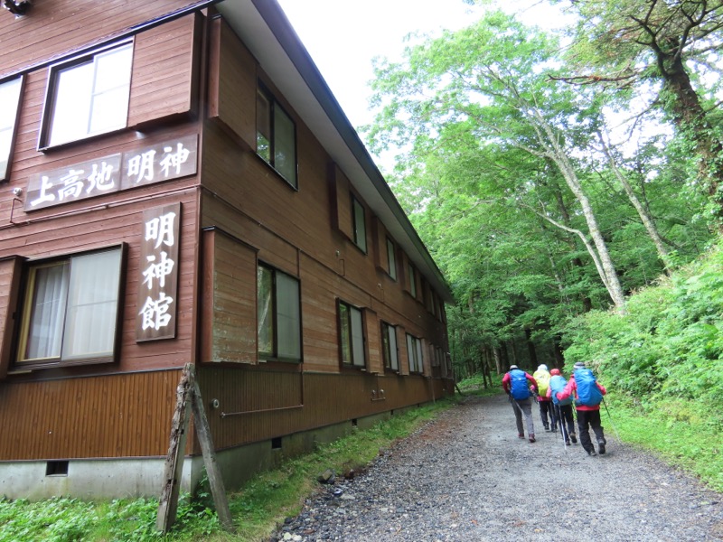 上高地、明神、徳本峠