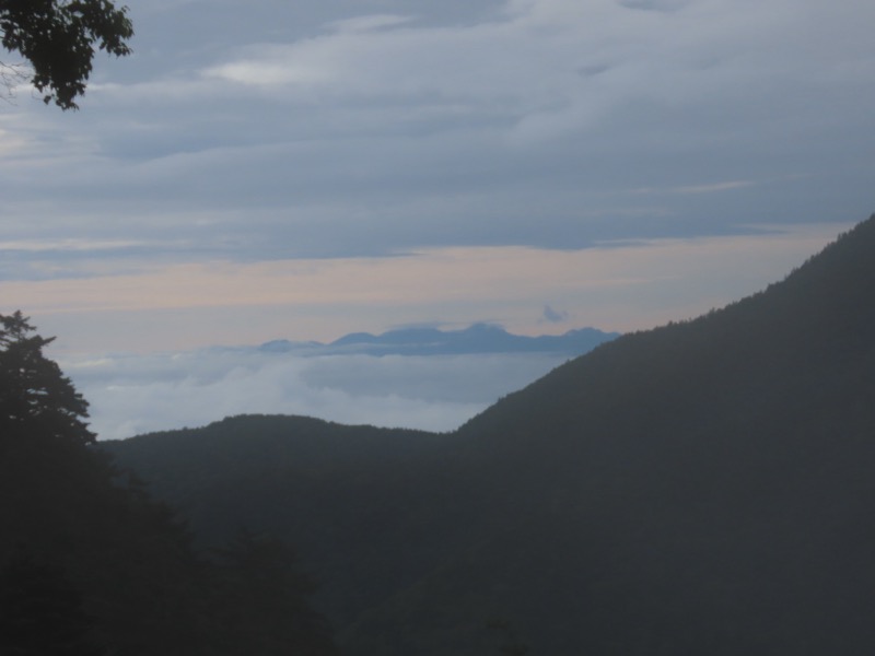 霞沢岳、上高地、明神