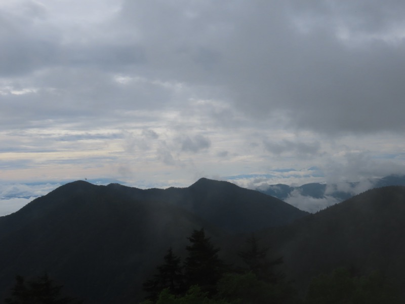 霞沢岳、上高地、明神