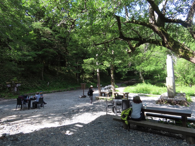 霞沢岳、上高地、明神