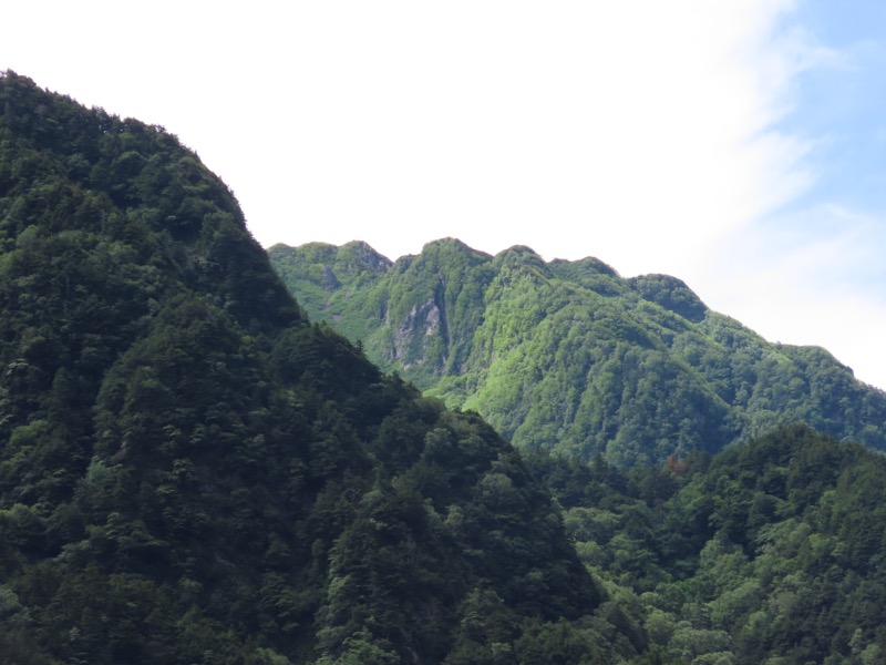 霞沢岳、上高地、明神