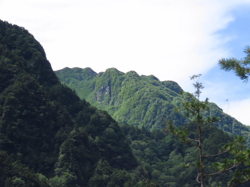 霞沢岳、上高地、明神