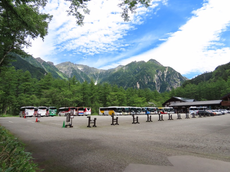 霞沢岳、上高地、明神