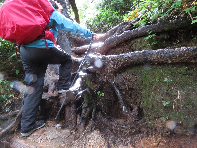 燕岳、登山