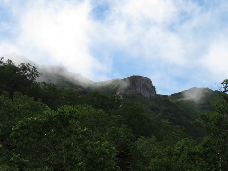 燕岳、登山