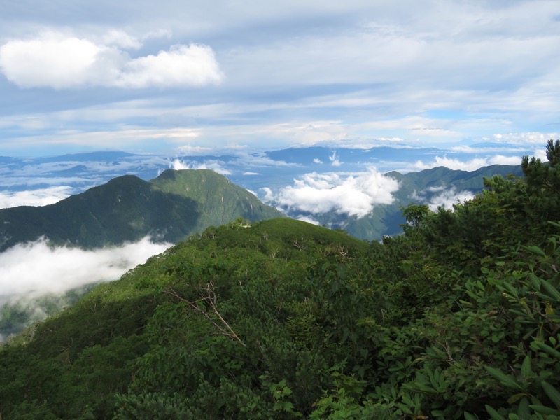 燕岳、登山