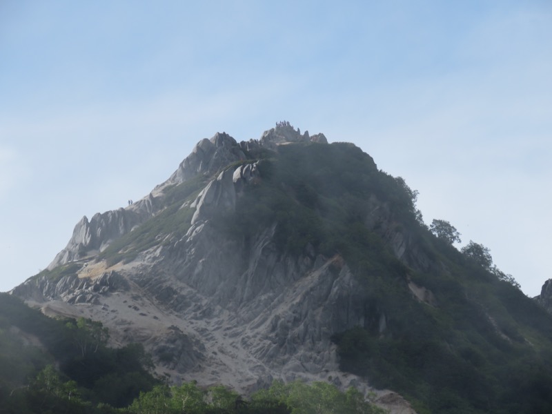 燕岳、登山