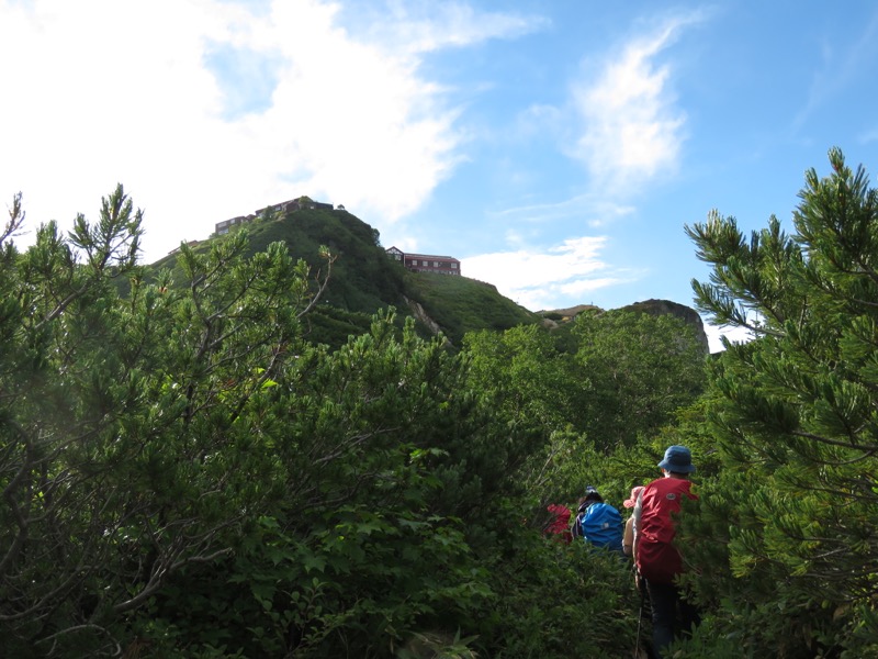 燕岳、登山