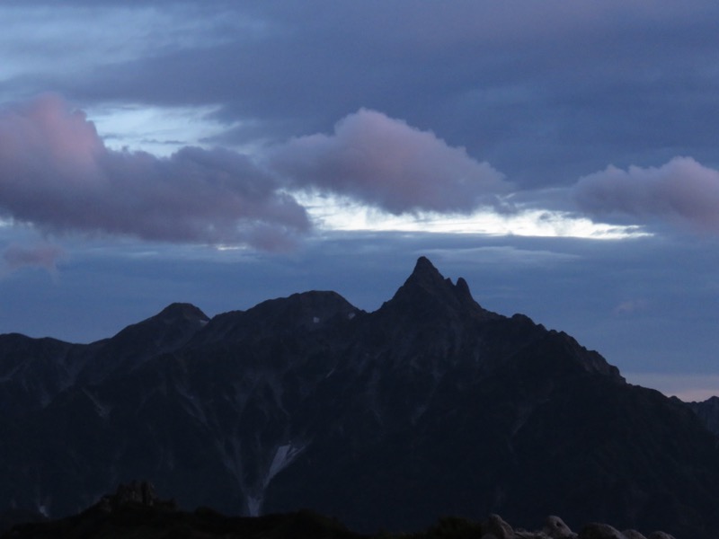 燕岳、登山