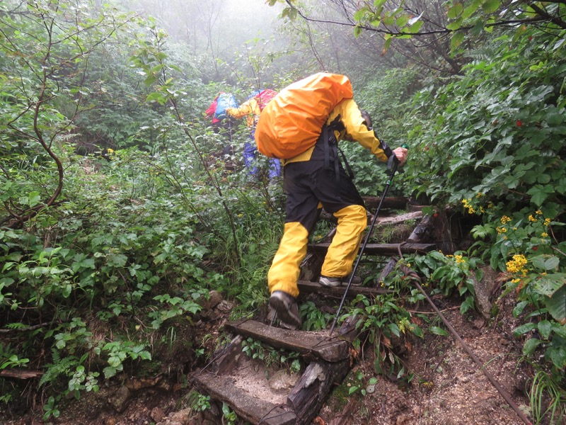 燕岳〜大天井岳〜常念乗越、登山