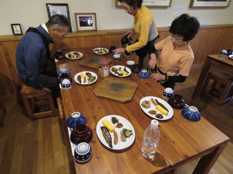 常念岳〜蝶ヶ岳、登山