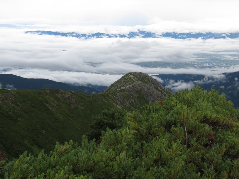 常念岳〜蝶ヶ岳、登山