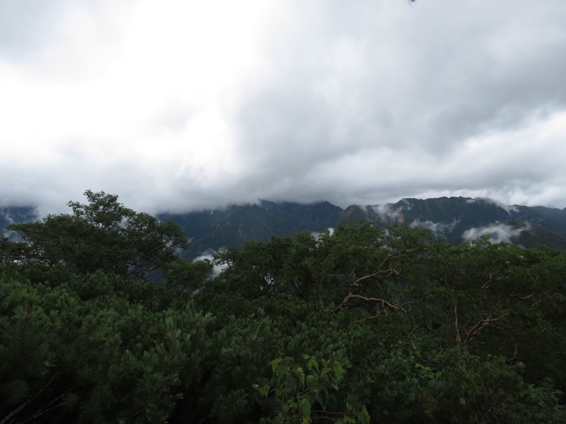 常念岳〜蝶ヶ岳、登山