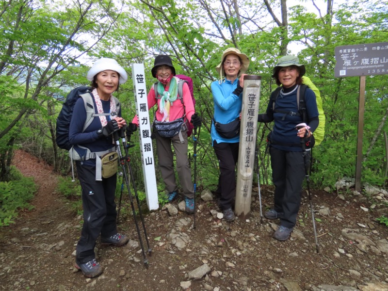 笹子雁ヶ腹摺山