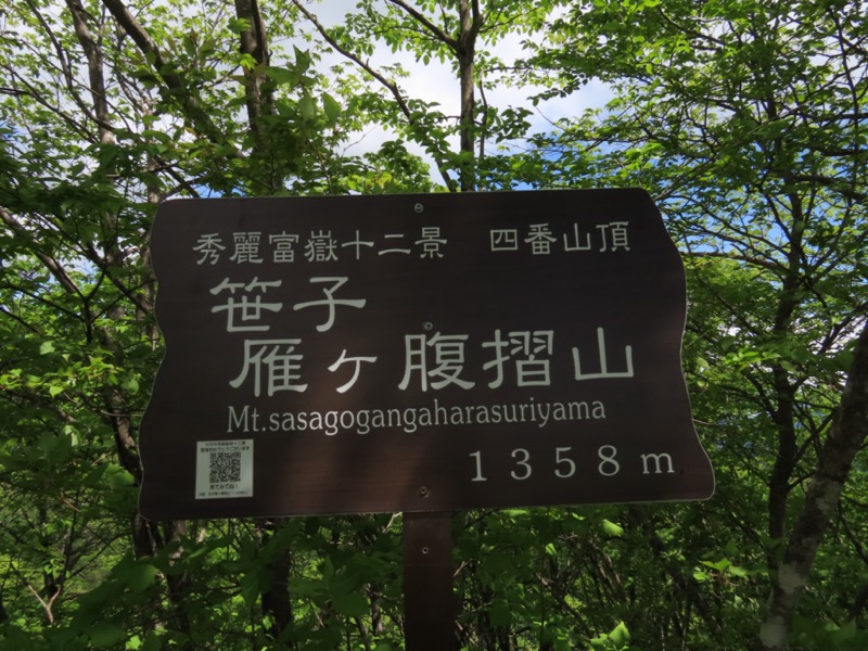 笹子雁ヶ腹摺山