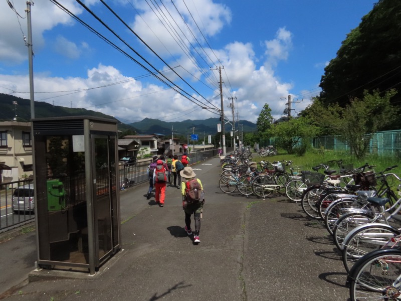 赤ぼっこ、長渕山ハイキングコース