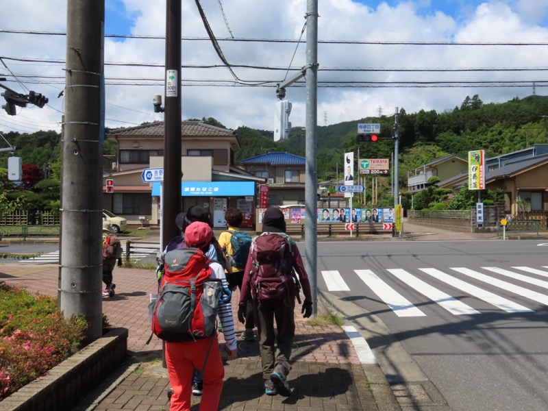 赤ぼっこ、長渕山ハイキングコース