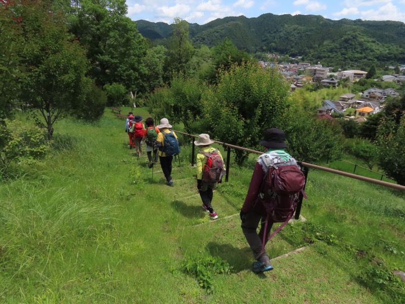 赤ぼっこ、長渕山ハイキングコース