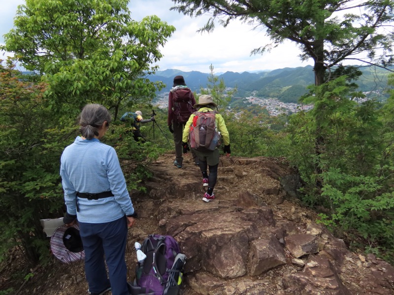 赤ぼっこ、長渕山ハイキングコース