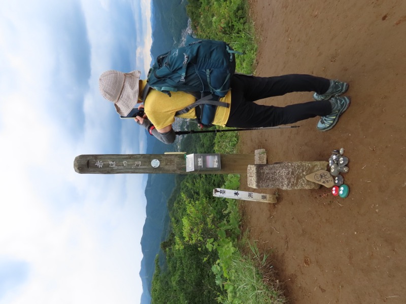 赤ぼっこ、長渕山ハイキングコース