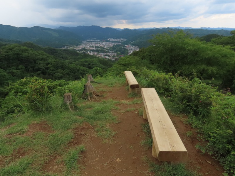 赤ぼっこ、長渕山ハイキングコース