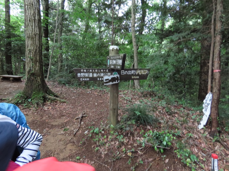 赤ぼっこ、長渕山ハイキングコース