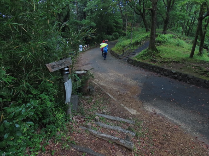 赤ぼっこ、長渕山ハイキングコース