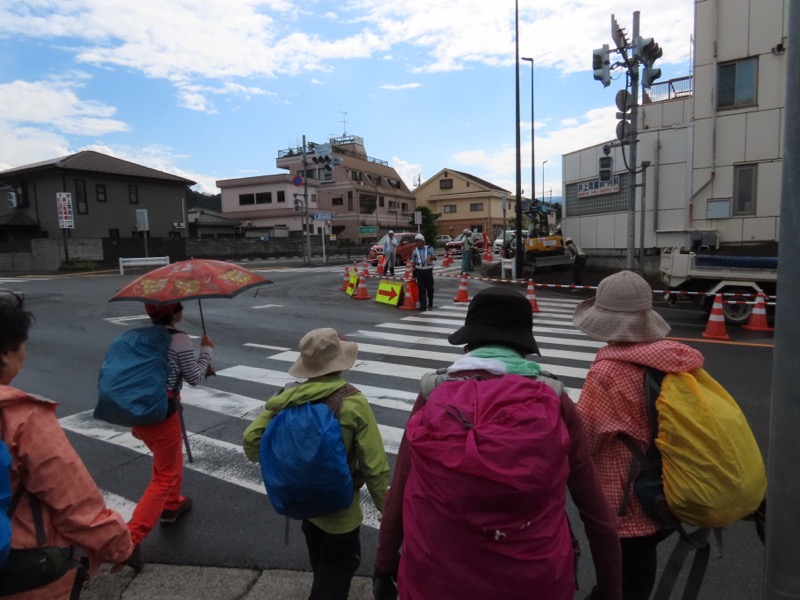 赤ぼっこ、長渕山ハイキングコース