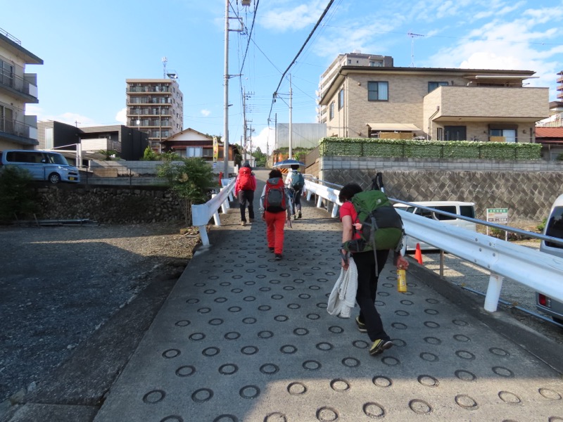 赤ぼっこ、長渕山ハイキングコース