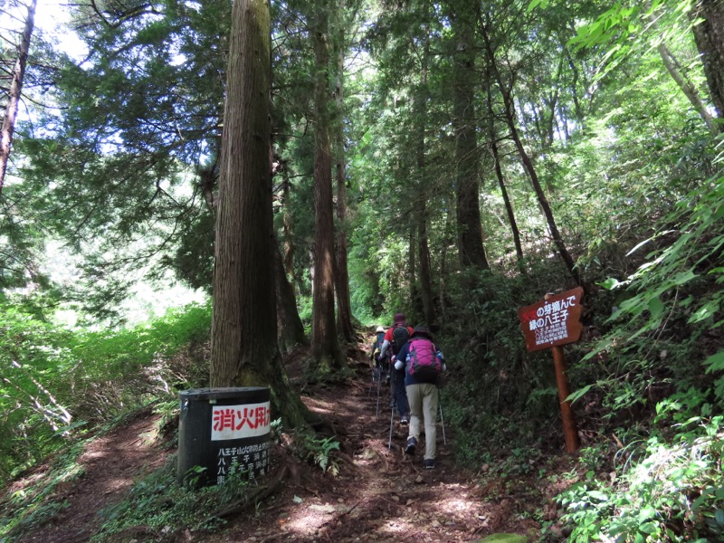 今熊山、金剛の滝、黒茶屋、戸倉城山