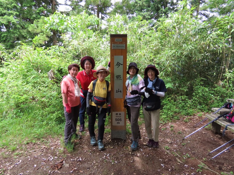 今熊山、金剛の滝、黒茶屋、戸倉城山