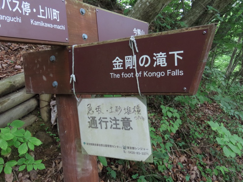 今熊山、金剛の滝、黒茶屋、戸倉城山