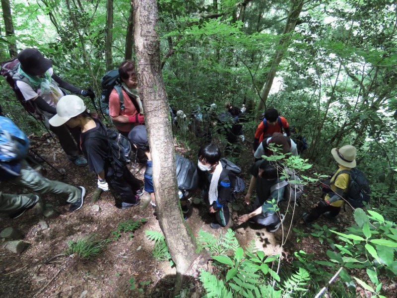 今熊山、金剛の滝、黒茶屋、戸倉城山