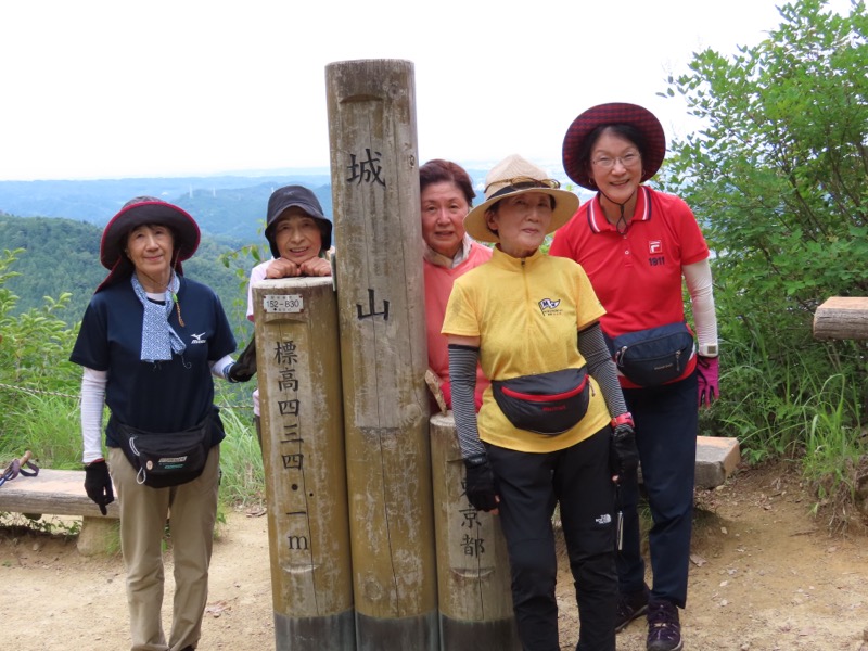 今熊山、金剛の滝、黒茶屋、戸倉城山