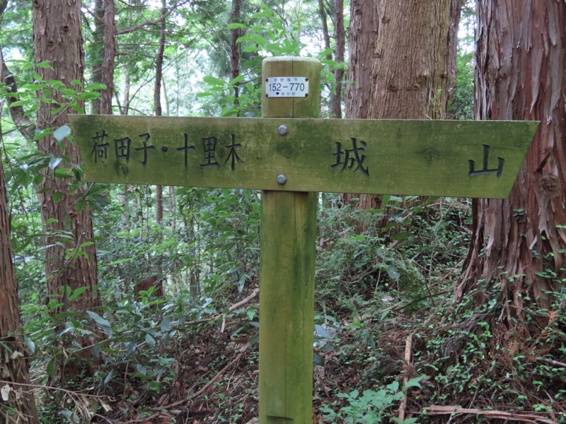 今熊山、金剛の滝、黒茶屋、戸倉城山