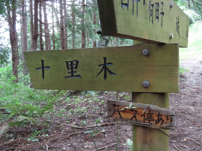 今熊山、金剛の滝、黒茶屋、戸倉城山