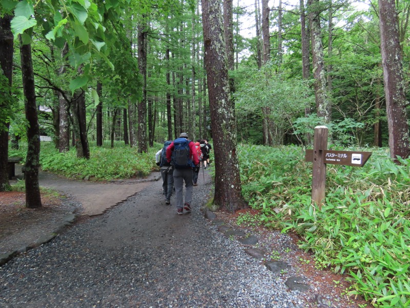 上高地、明神、徳本峠