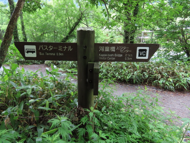 上高地、明神、徳本峠