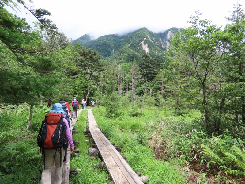 上高地、明神、徳本峠